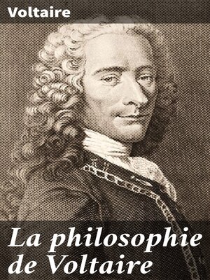 cover image of La philosophie de Voltaire
